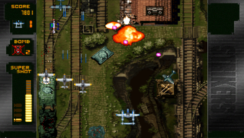Strikers 1945 Plus Portable screenshot 3 for PSP